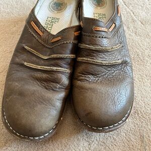 El Natura Lista shoes clog style heavy sole Sz 10D. (42) good condition
